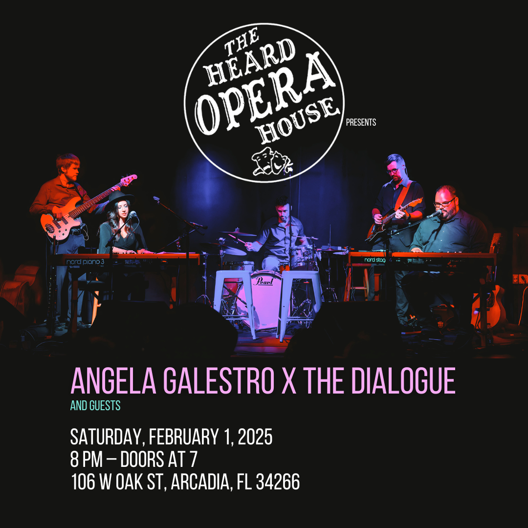 Feb 1, 2025 / Angela Galestro x The Dialogue LIVE / Arcadia, FL