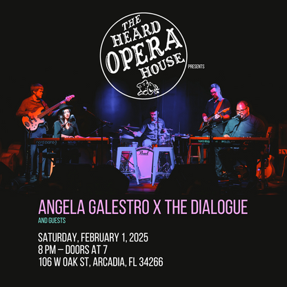 Feb 1, 2025 / Angela Galestro x The Dialogue LIVE / Arcadia, FL