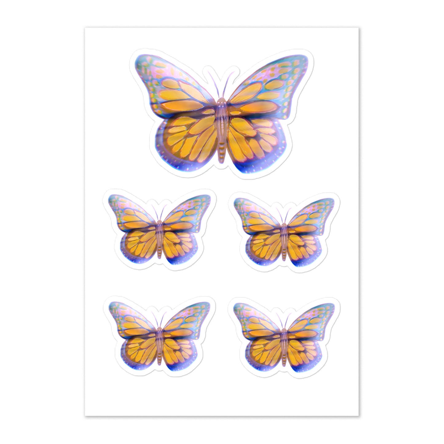 Papillon Stickers