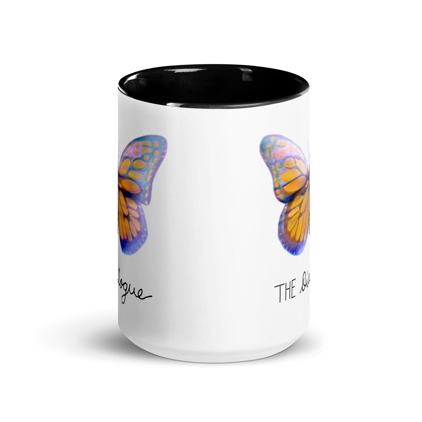 Papillon Mug with Color Inside