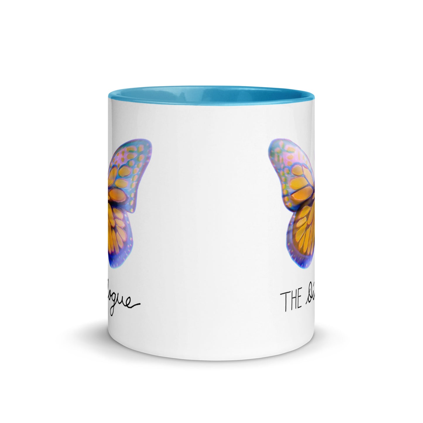 Papillon Mug with Color Inside