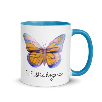 Papillon Mug with Color Inside