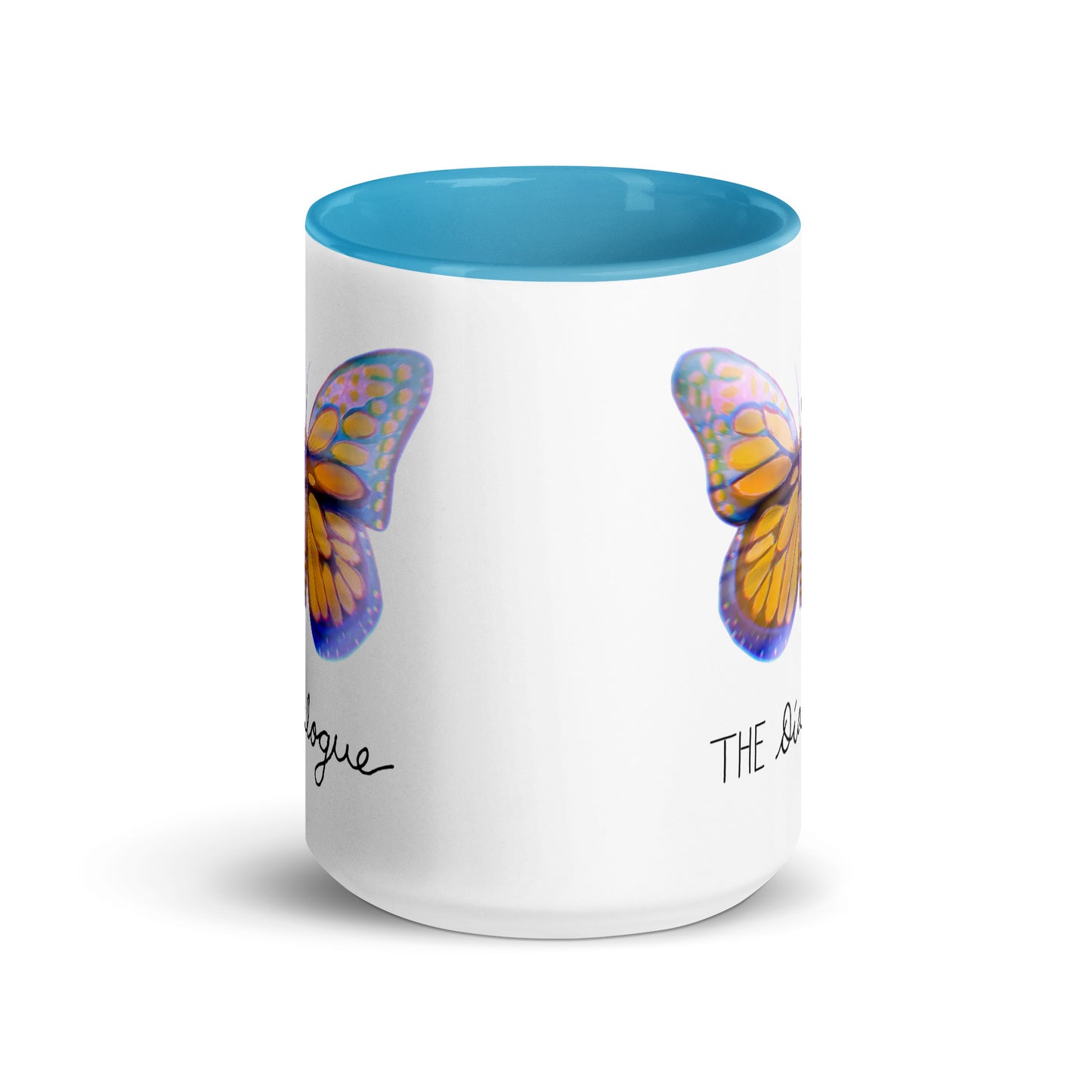 Papillon Mug with Color Inside