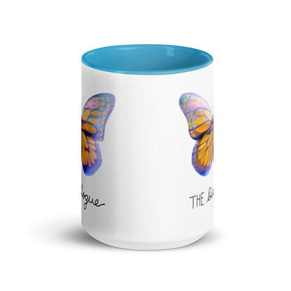 Papillon Mug with Color Inside